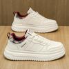 Spring Senior Sense Youth Board Shoes Sports Leisure Heightening Platform Leather
