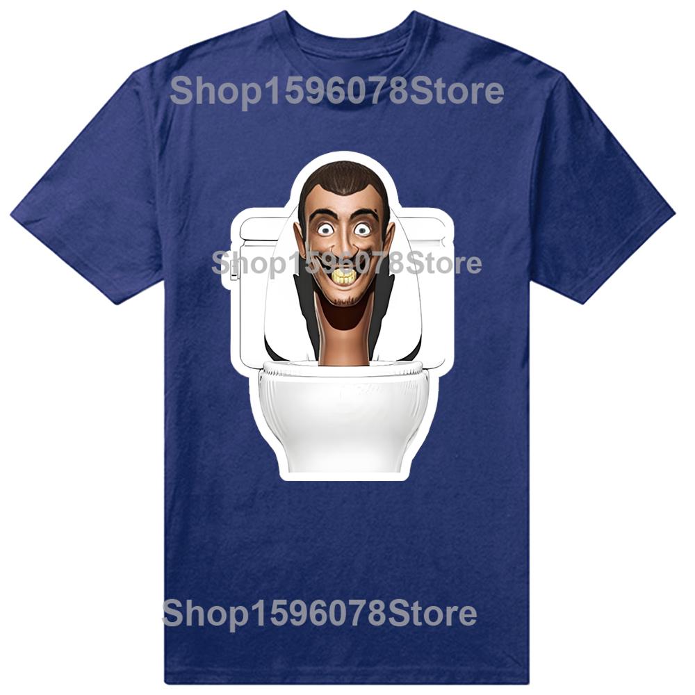 Skibidi Toilet Toaletní Muž Legrační Kreslený Multivesmír Trička Unisex Letní Topy Potisk Originální Design Dárky Tričko Streetwear