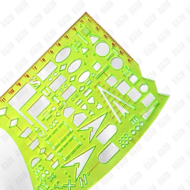 Jidu Tactical Drawing & Mapping Rulers