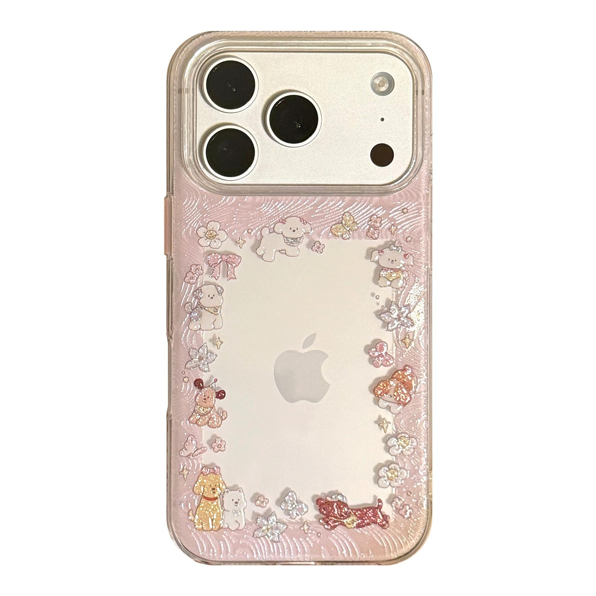 

Милый Чехол для Телефона с Щенком для iPhone 16, iPhone 17 и iPhone 17 Pro Max iPhone 13