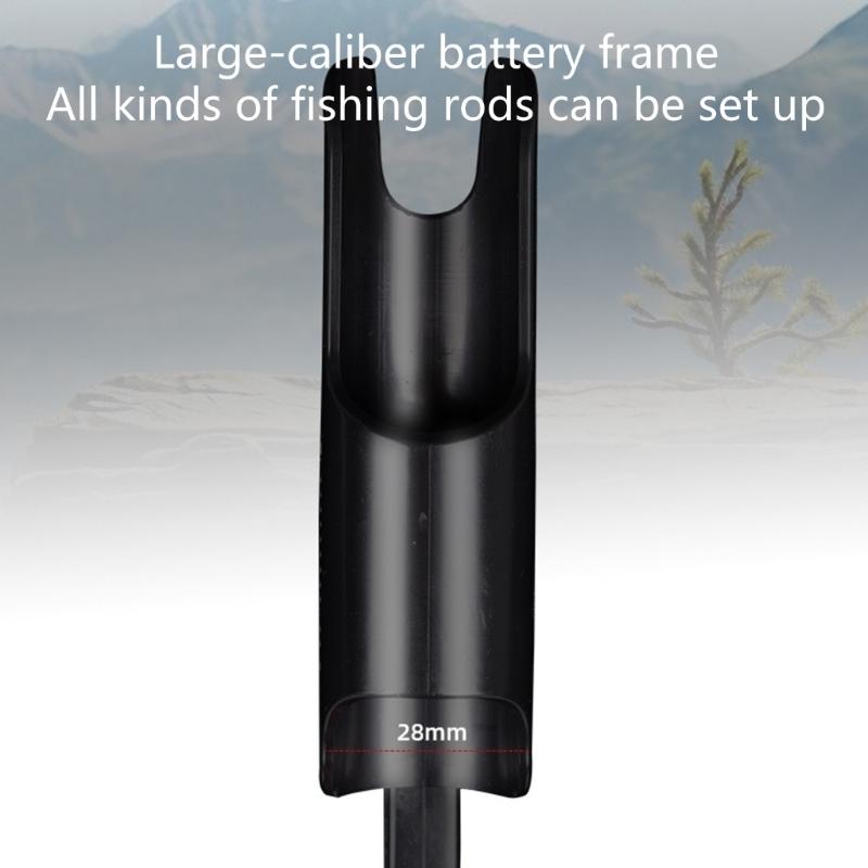 2Pcs Adjustable Bucket Rod Holder Fishing Rod Rack Ice Fishing Rod Holder Fishing Tackle Accessories Easy To Install