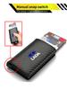 Carbon Fiber Pattern Auto Pop-up Card Case Bank Cardholder For Lada Priora Sedan Sport Granta Vesta Niva o Largus Vaz Samara 2111