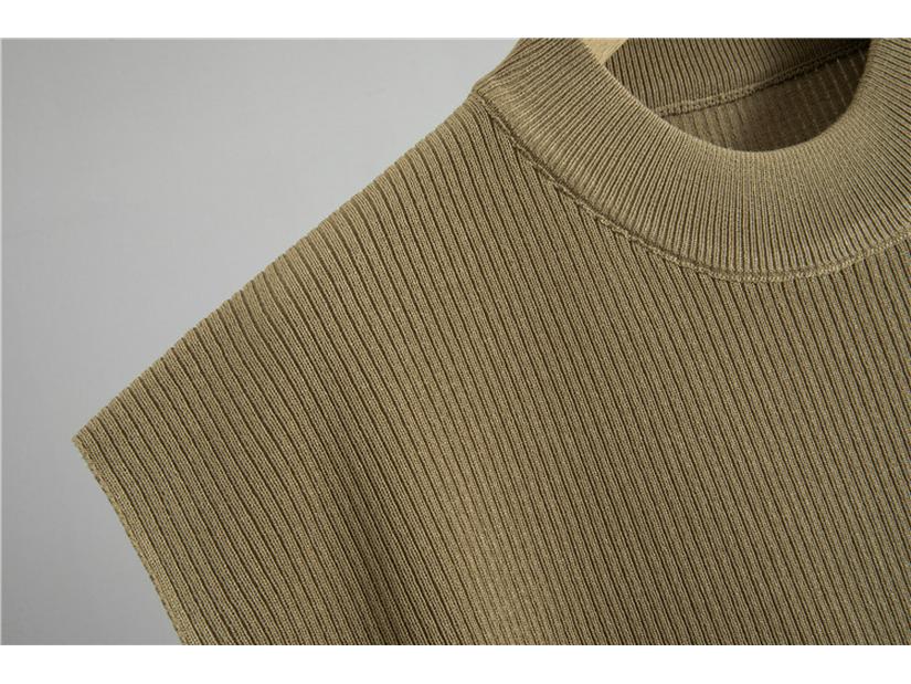 Summer Fashion Women's Sleeveless Knit Top & Wide-Leg Pants Two-Piece Set