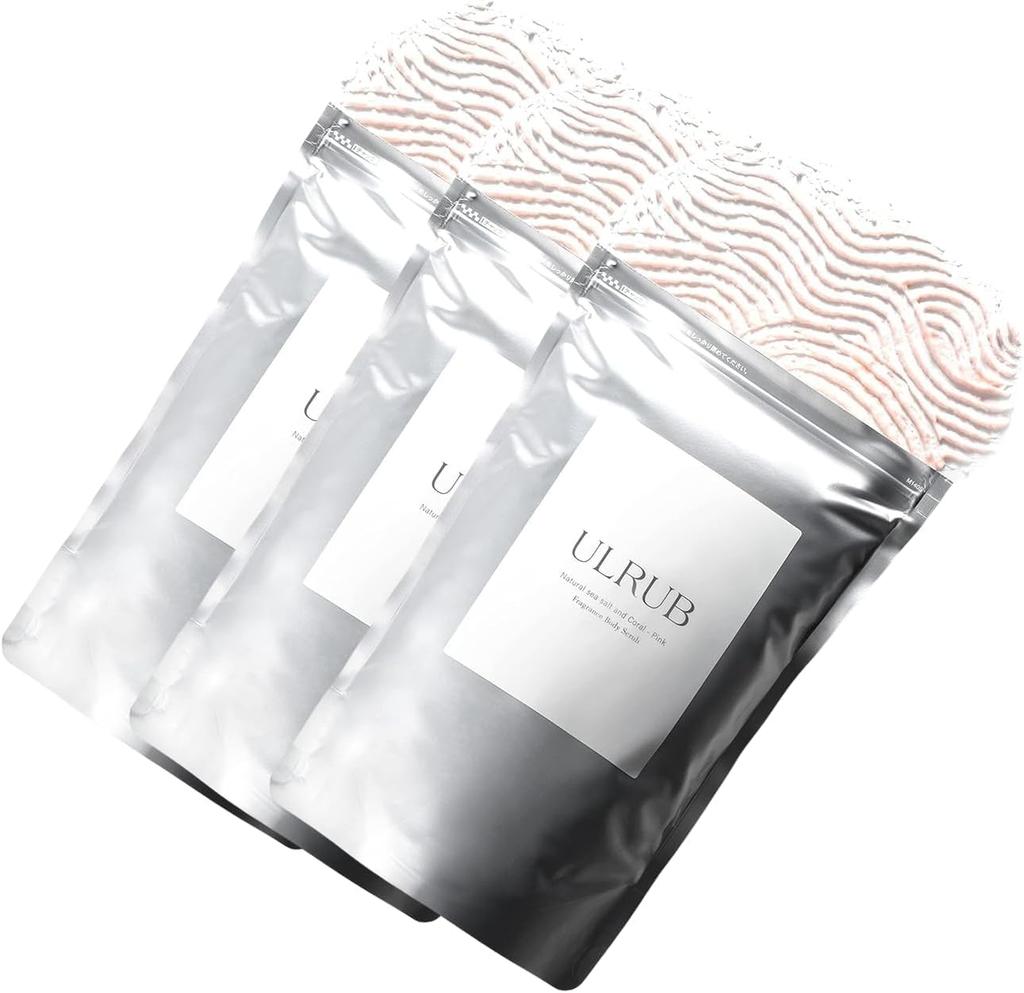 ULRUB Body Scrub 460g Perfumed Scrub for Upper Foot Dark and Contains CICA Extract and Body Wash for Centella Asiatica and Massage A Perfect Day Made