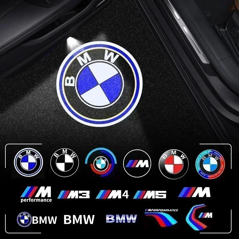 Luz Projetora de Logo de Porta de Carro LED Para BMW Série 1 3 4 5 6 7 X1 X3 E90 E60 F30 F10 F20 E87 E92 X5 E70 E91 G30 F31 F11 Acessórios