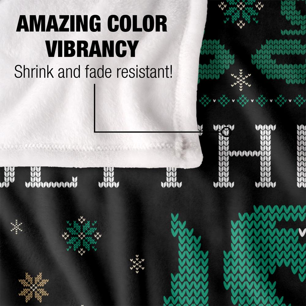 Harry Potter Slytherin Fair Isle Blanket