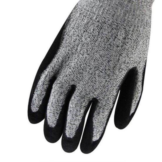 1 Paar Grillhandschuhe, 500/800 Grad Celsius, hitzebeständig, rutschfest, Mikrowellen-Handschuhe, Holzbearbeitungsbedarf