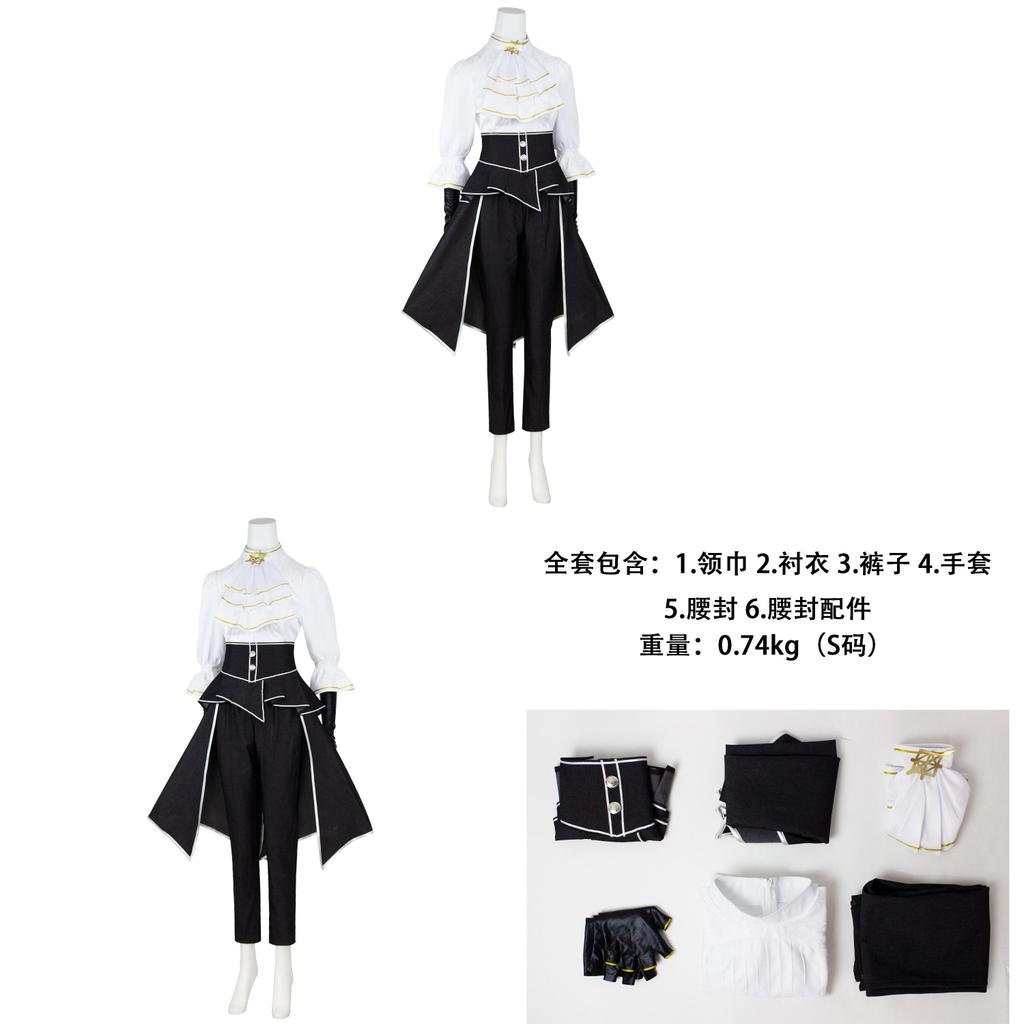 Clair Obscur Expedition 33 Cosplay Kostüm Für Halloween Bühnenauftritt Aus Polyestergewebe