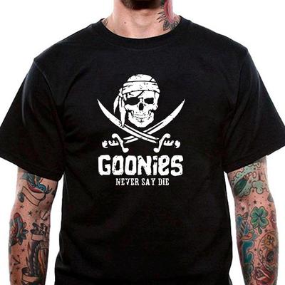 Goonies Never Say Die T-Shirt Unisex Uneek T-Shirt Fun Gift Novelty Sid Toy Story Tee