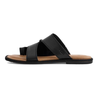 Matira Fashionable Comfortable Rubber Sole Slide Sandals Women Sandals Black 1167452-BLK