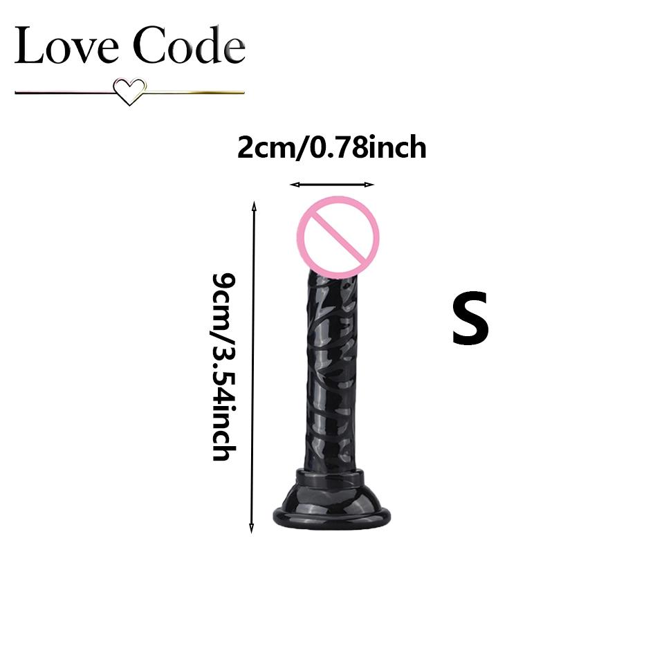 Transparent Dildo Suction Cup Jelly Dick Women Sex Toys Soft Masturbators Penis