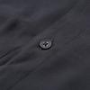 Armani Exchange Sustainable Series Solid Color Single-Breasted Casual Loose Long Sleeve Shirt Men shirts Black 6RZC10-ZNRNZ-1200