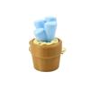 3D Printed  Pot Clicker Keychain Cute Mini Fidget Clicker Toy Portable Stress Relief Keyring Edc Pendant Gift For Kids