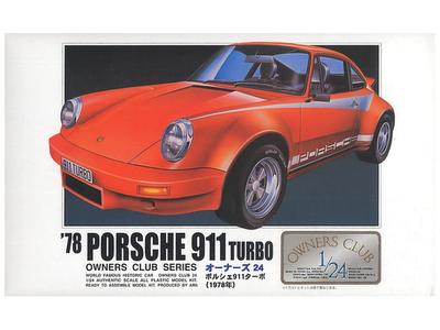 Micro Ace Club Porsche 911 Turbo Plastic Model Kit 10 1/24 Owner's '78 No.