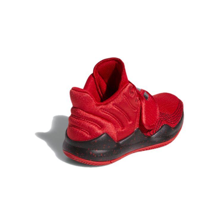 Adidas Deep Threat J Scarlet Kids Sneakers Red Core-Black FZ1483