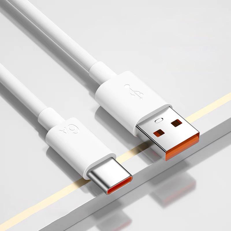 

Crystal Shine 120W Fast-Charge Retractable USB-C Cable for Huawei Honor 6A 1 meter