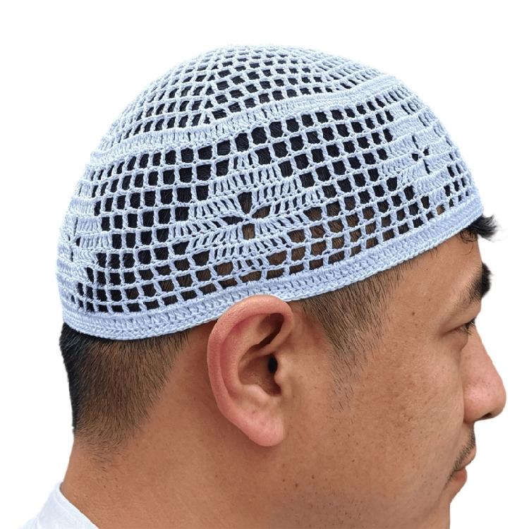 Premium Woven Jewish Skull Cover Practical Accessory for Religious Observances and Special Occasion