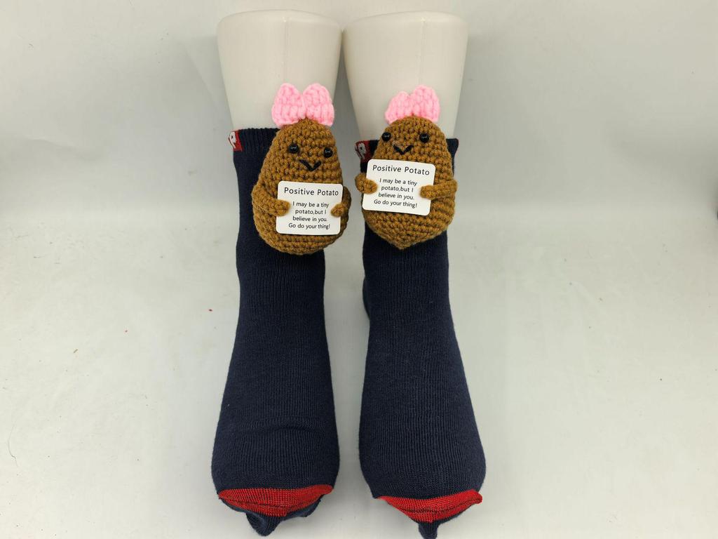 Cozy Christmas Animal Knitted Socks - Warm and Cute for Autumn and Winter