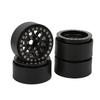4pcsCelsiusset 1.9in Aluminum Alloy Beadlock Wheel Rims for   SCX10 90046 RC Crawler Car Parts