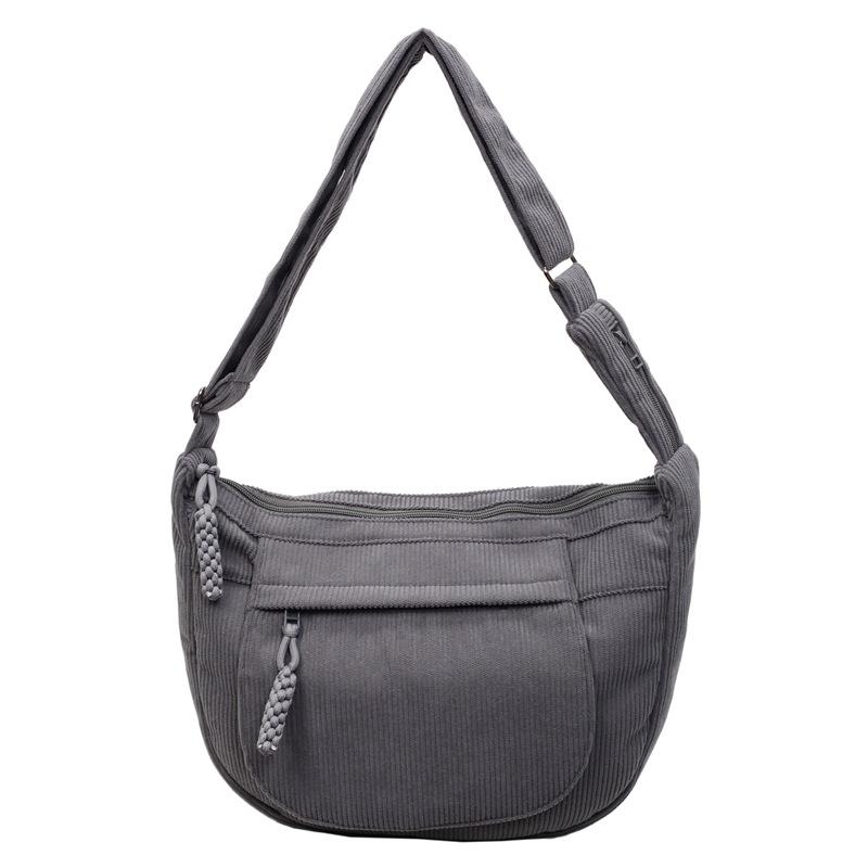 New Western-style casual large-capacity shoulder bag fashionable autumn and winter women's bag 2025 personalized crossbody tote bag