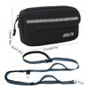 Dog Walking Waist Leash Adjustable Length Waist Dog Running Leash Dual Handles Dog Running Belt for Small Medium Large Dogs