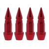 4pcs Car Tires Rim Valve Aluminum Car Wheel Tire Valve Caps Colorful Spiked Lug Nuts Wheel Air Valve Cover Automobile Parts Stem Caps1