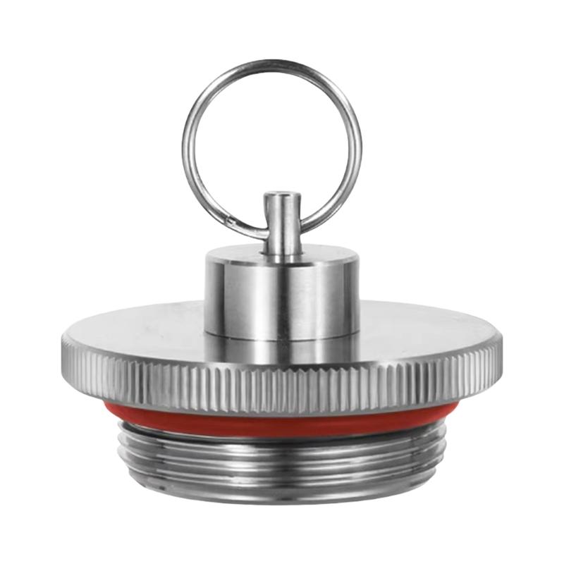 

Leak Proof Stainless Steel Beer Kegs Lid Home Brewing Threaded Two Vent Pressure Cover Easy Carry Beer Accessories 1