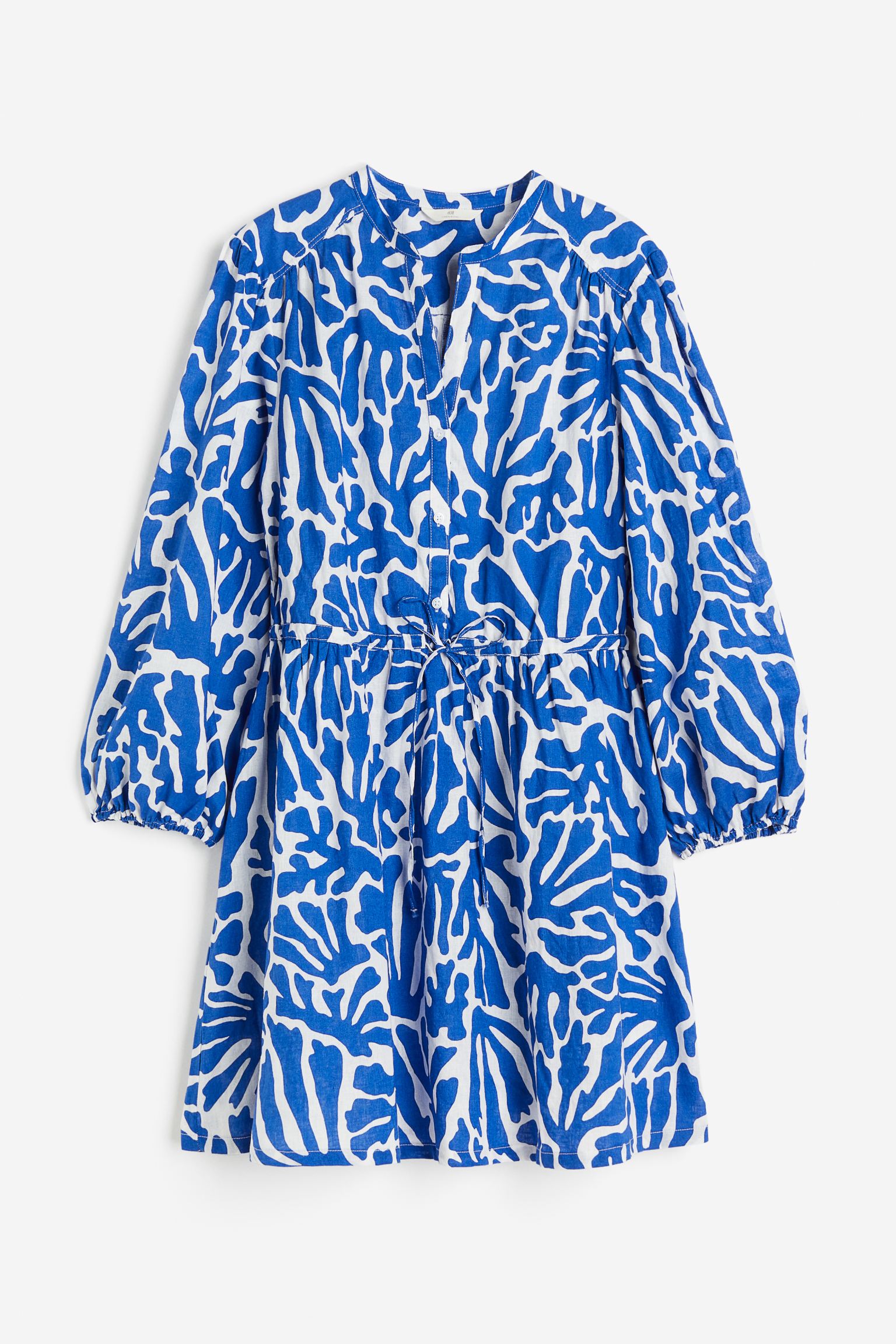 

Платье из смесового льна