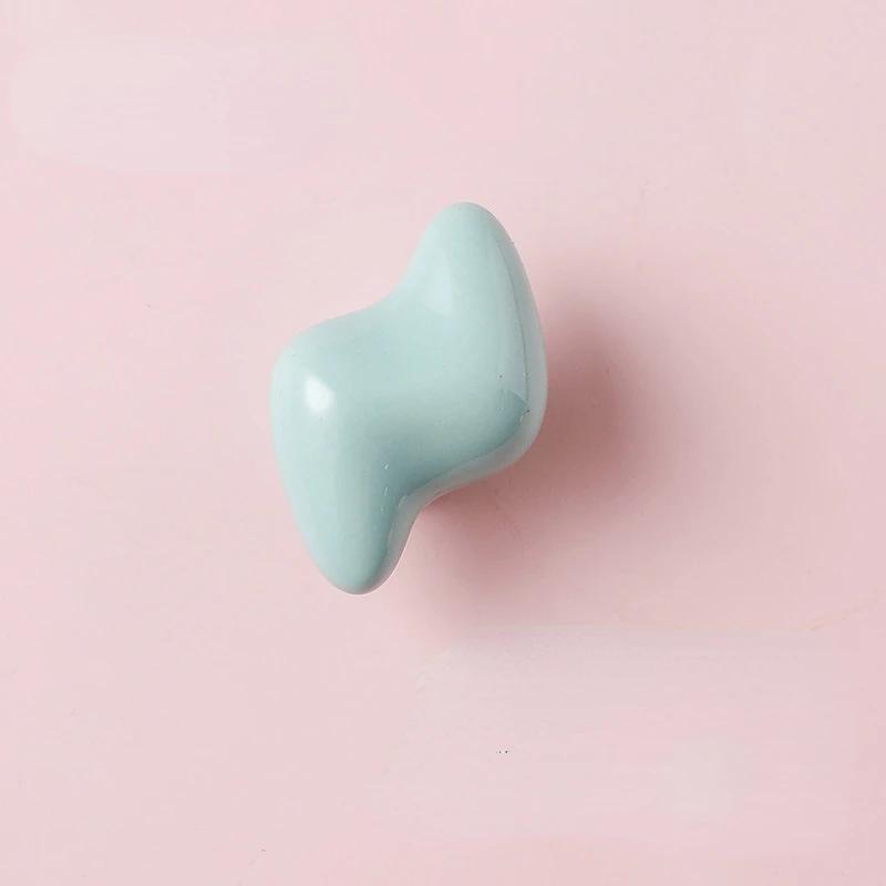 Cartoon Children Room Ceramic Cabinet Knobs Moon Star Wardrobe Handle Garden Door Handle Cabinet Handles for Kids