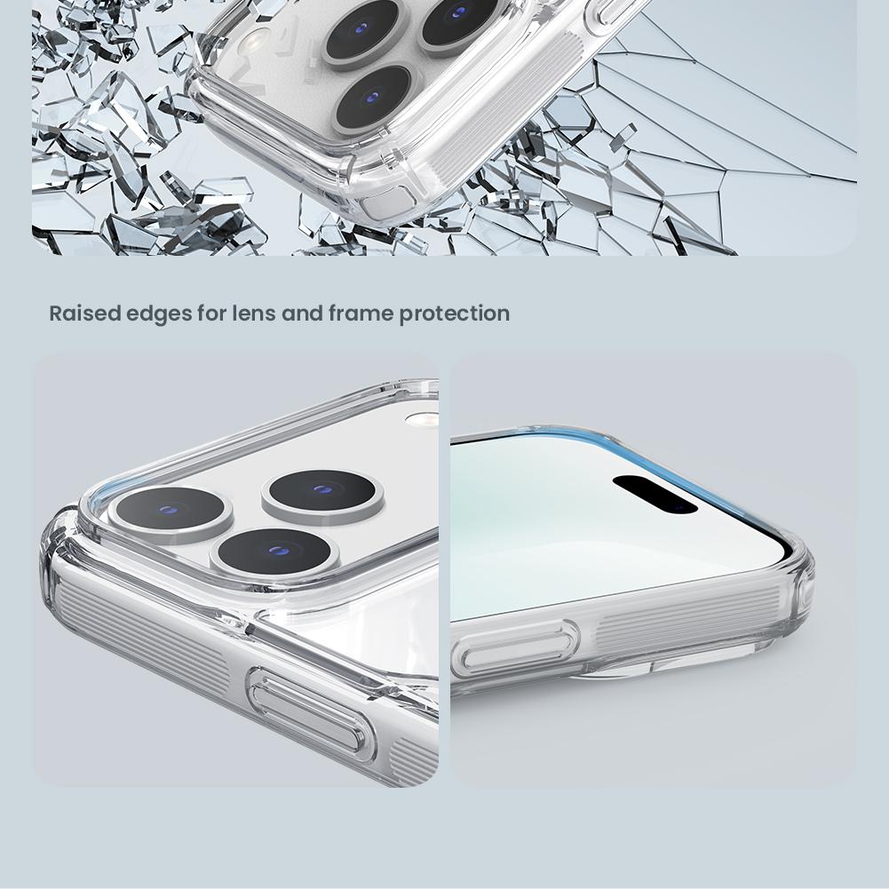 NILLKIN Für iPhone 17 Pro Max Air Case Natur TPU Pro Magnetisch Transparent Weiche Silikonhülle Klare Hülle