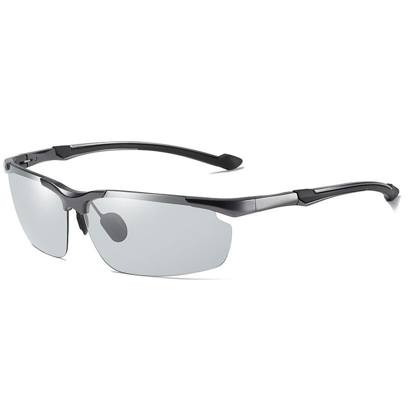 Aolong Aluminum Magnesium Polarized Cycling Sunglasses Photochromic Lens Driving Outdoor Sports UV400