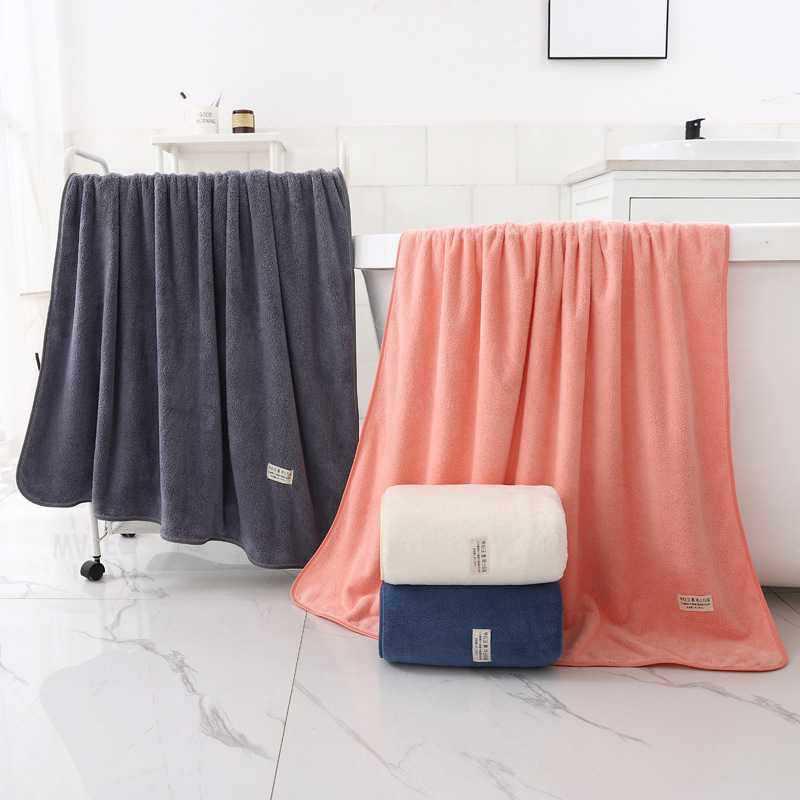 New Large Quick-Drying Adult Bath Towel Set - Highly Absorbent for Home Use