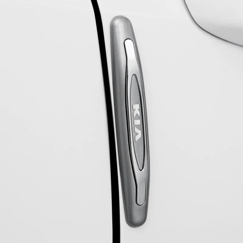ATC2 4PCS Car Door Anti-collision Bumper Strip Guards Side Protector for KIA Sportage Ceed Rio Soul Picanto K5 K9 Sorento Optima