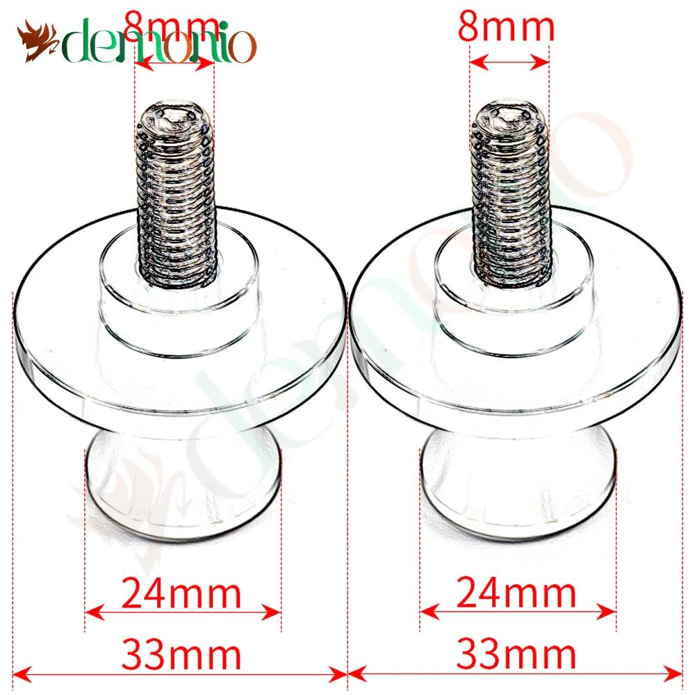 Motorcycle Stands Screws Swingarm Spools Slider Accessories 8MM For HONDA CB250R  CB 500R CB 650F CBR650F CBR 600 900 1000 RR
