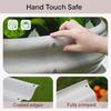 Galvanized Raised Garden Bed 6x2x1ft - 12 Tall Metal Planter Box for Outdoor Plants Vegetable Herb with Durable Steel Rot Resis