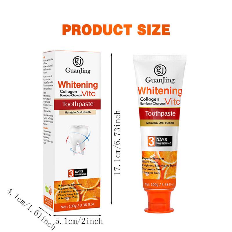 Effective and Powerful Vitamin C Toothpaste for Deep Cleaning and Stain Removal