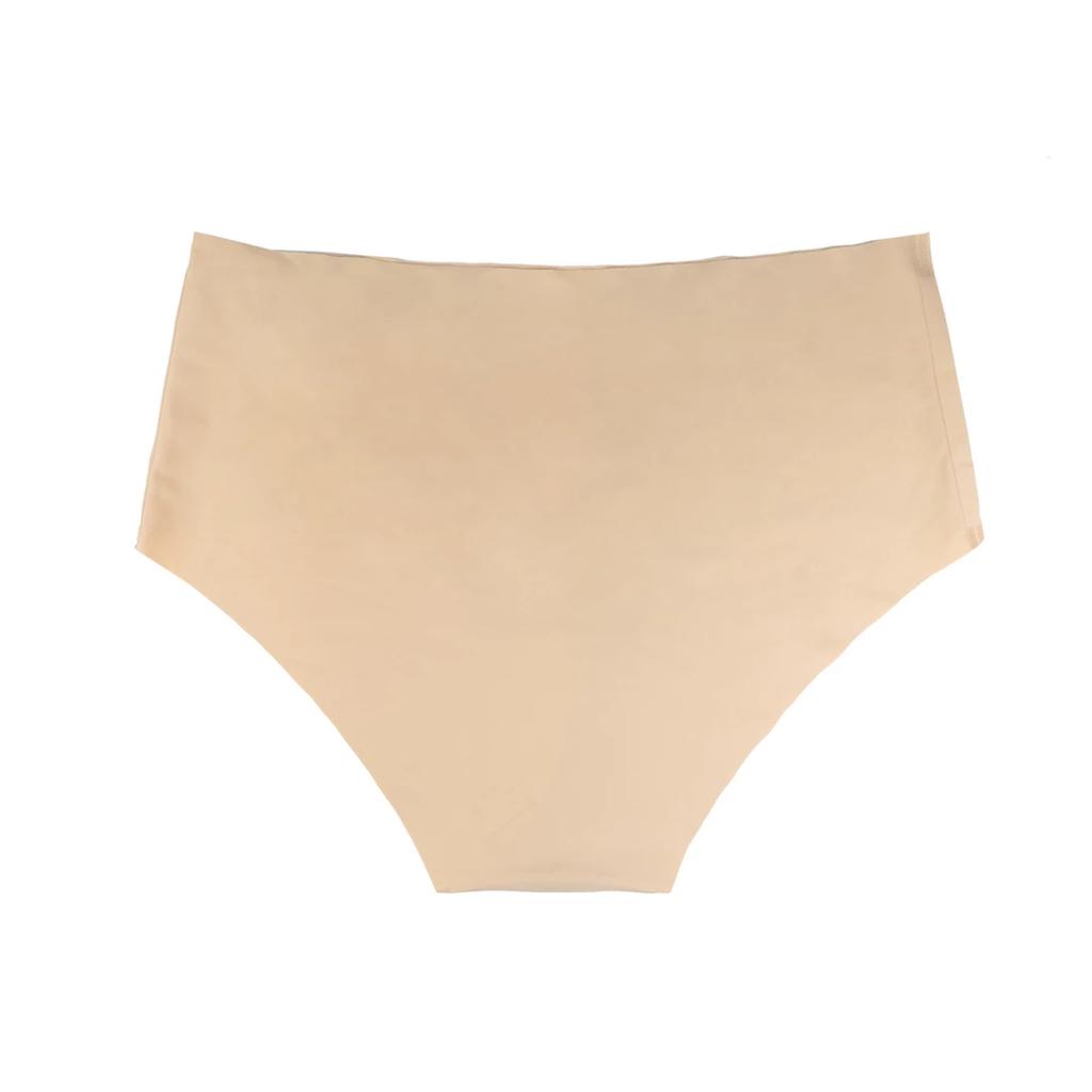 Invisible panties - Bye Bra Invisible High Brief Nude + Black L