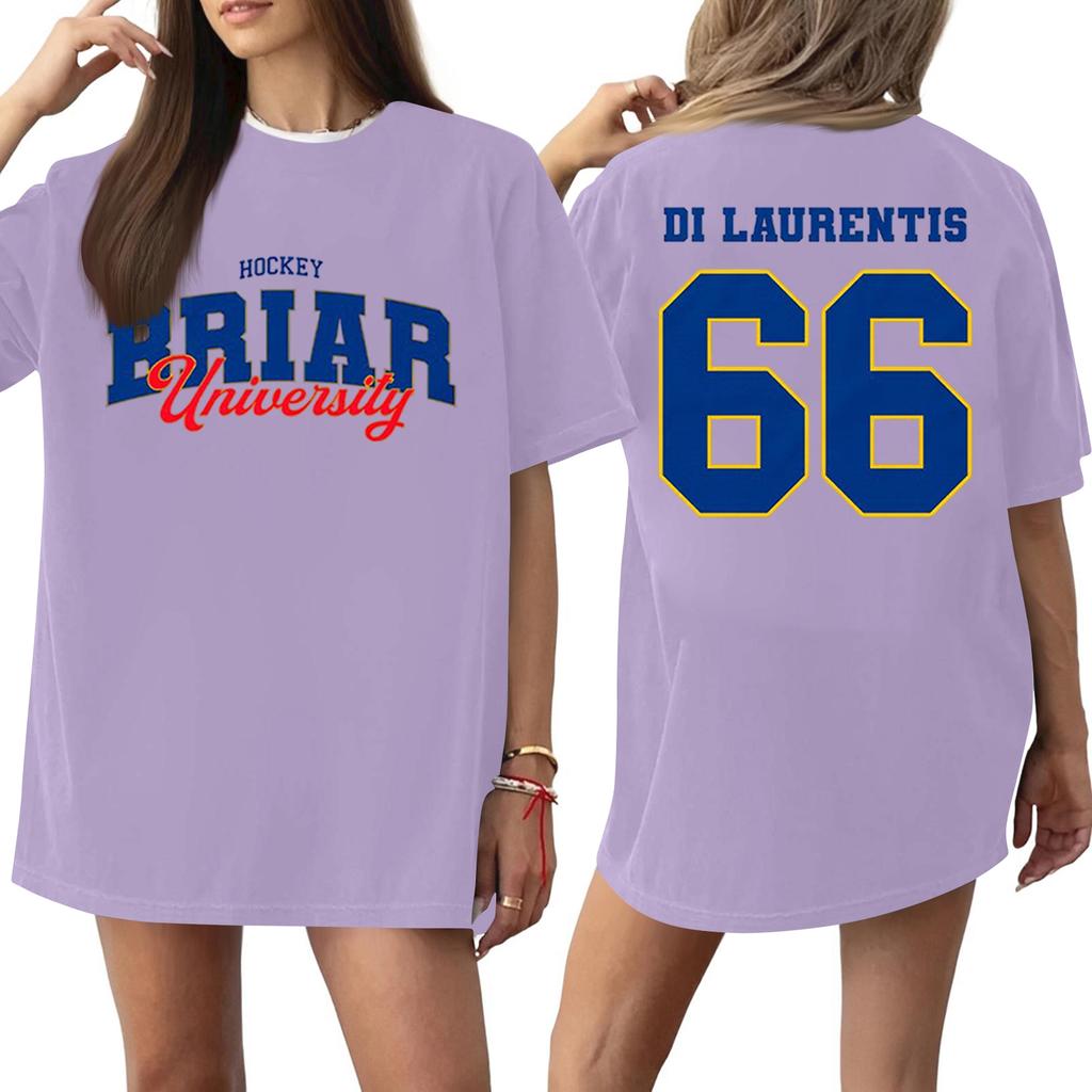 Women's Casual Short Sleeve T-Shirt Letter Print Loose Fit Crew Neck Top Lightweight Comfortable Soft Fabric Daily Wear