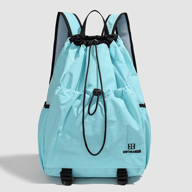 Schoolbag1011 Spring New Outdoor Camping Leisure Backpack Drawstring Travel Mountaineering Light Sports Fitness Backpack