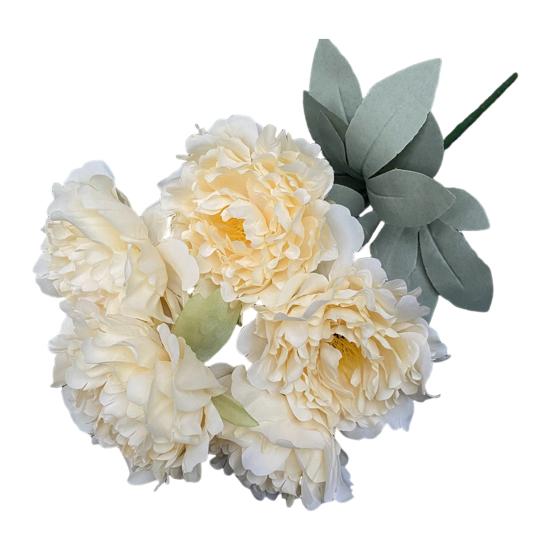 

Искусственный букет пионов Yousheng, устойчивый к УФ-излучению, искусственные цветы пионов, реалистичная искусственная ветка пиона для домашнего декора, украшение для вечеринки, свадебная центральная композиция, цветочный шампанского