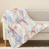 Soft Thick Flannel Blanket (Single Size) Cozy Warm, Skin-Friendly, Fresh Color, Ideal for Home, Guest Rooms, Christmas & Halloween Decor