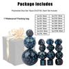 15 Piece  Multiple Digit Face Opaque Black Polyhedral Dice Set for RPG D3 D4 D5 D6 D7 D8 D10 D12 D16 D20 D24 D30 D60 D100
