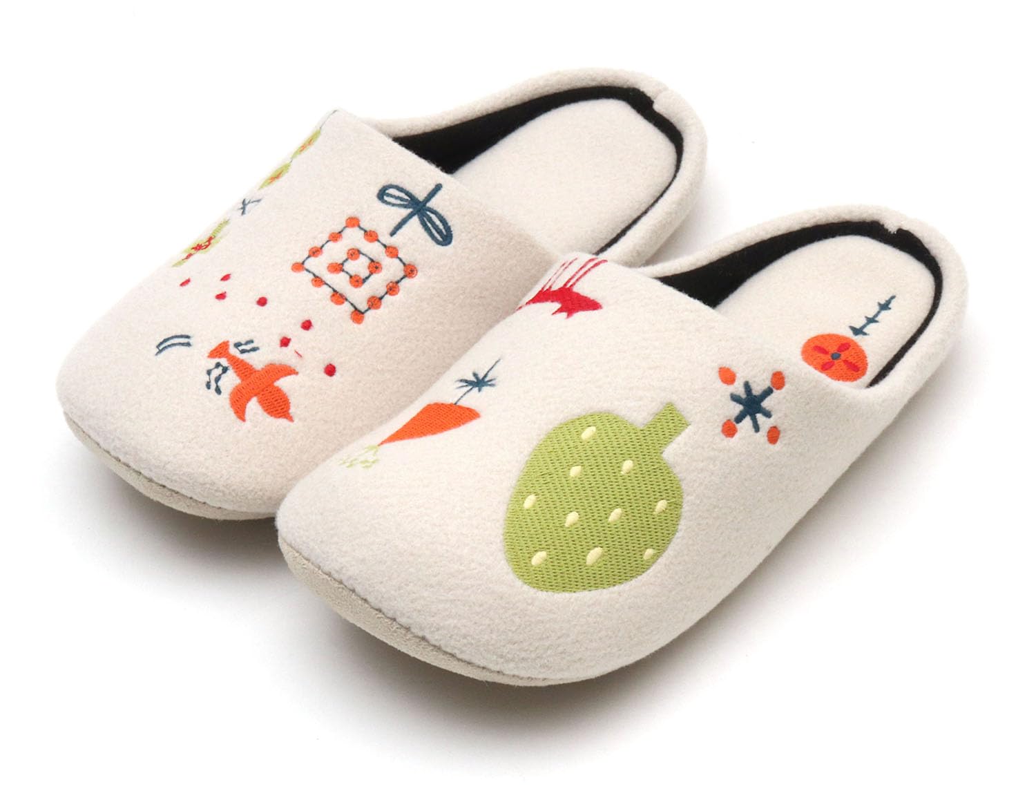 

ATSUKO MATANO Slippers Atsuko Matano Room Cute and Little Forest [Atsuko Matano, Slippers, Shoes, Stylish] (Ivory) слоновая кость