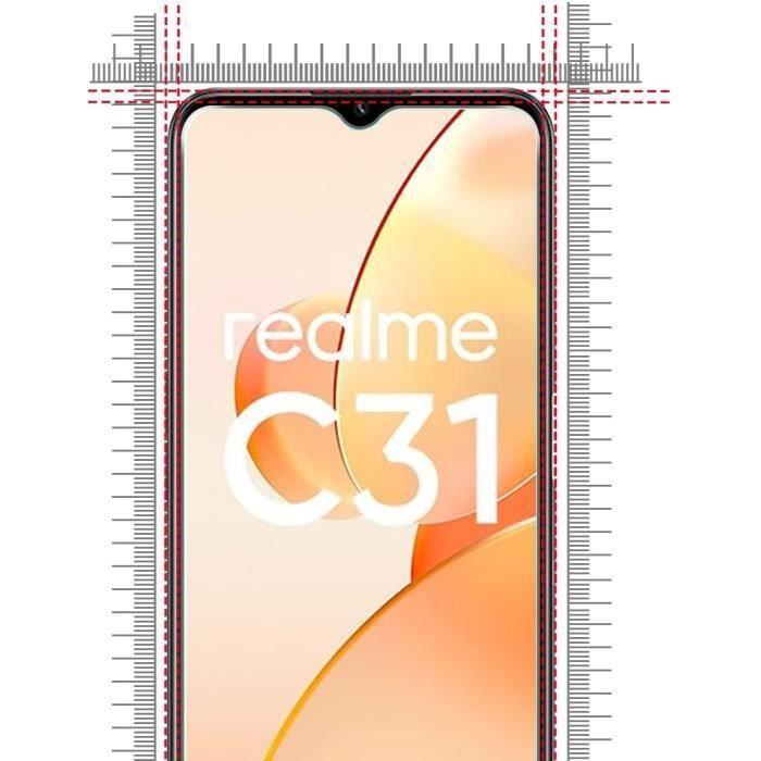Verre Trempé pour Realme C31 4G [Pack 2] Film Vitre Protection Ecran Phonillico®
