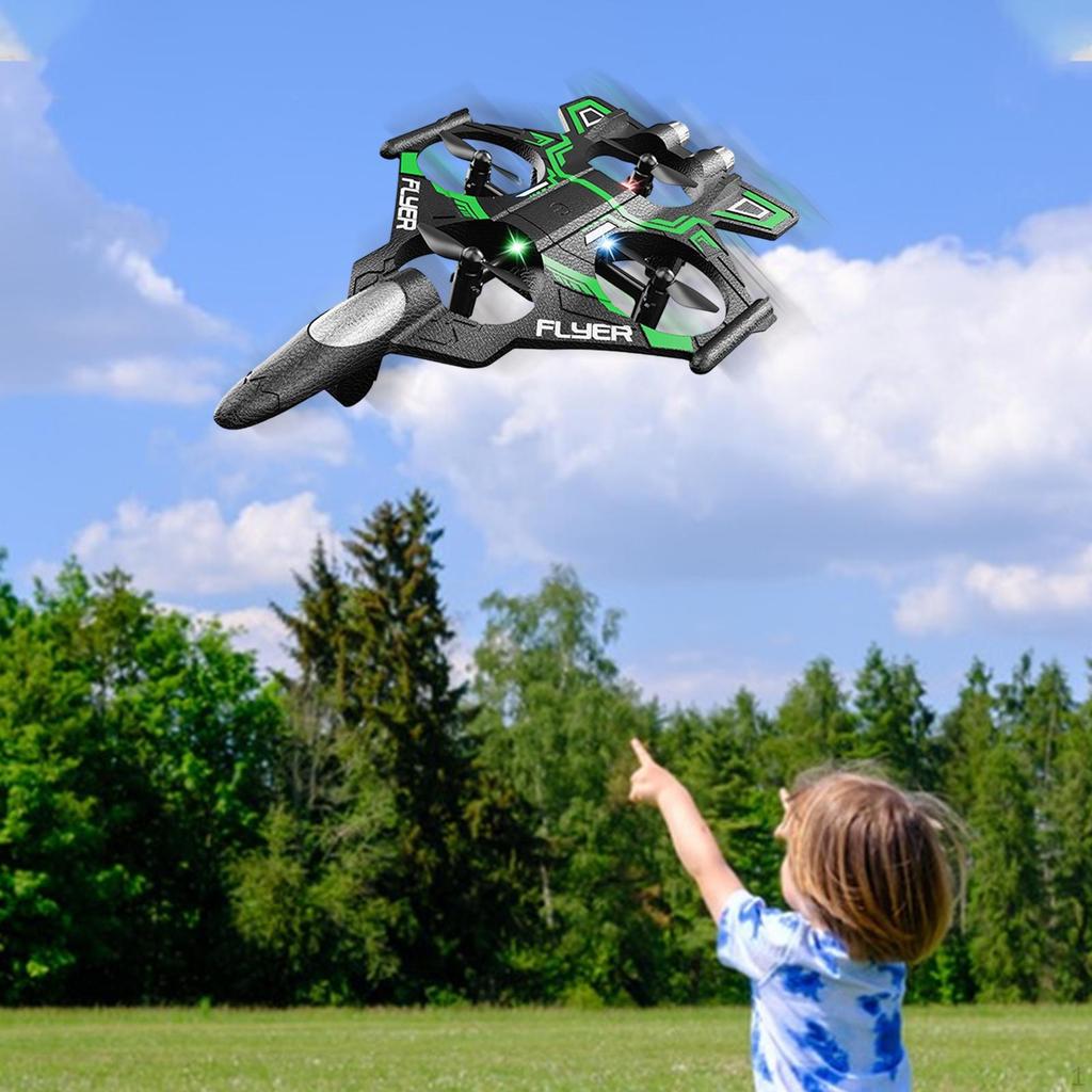 Foam RC Airplane Easy to Control Plane for Kids Adults Ages 14+ Beginners Blue Single Battery