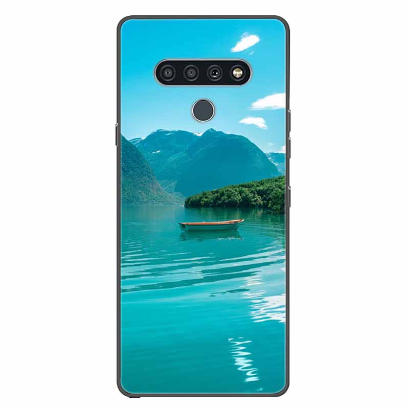 For LG K41s K51s Case Silicone Soft Fashion Animal Back Cover for LG Q70 Q60 Case Protector On for LGQ60 K 51S Cartoon Phone Bag