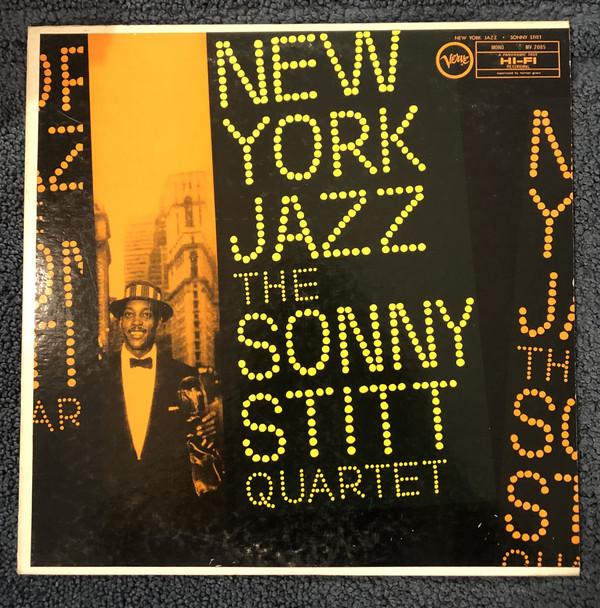Виниловая пластинка SONNY STITT New York Jazz MV2085 VERVE Япония Джаз Б/у
