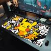 Mouse Pad  Pikachu eSports Gamer Players Speed Rubber Game Extended Desk Mat XXL Lock Edge Mousepad Nonslip Keyboard Mat