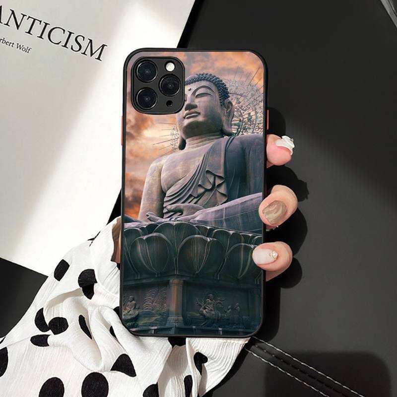 Retro Galactic Gautama Buddha Budha Phone Case for iPhone 11 12 13 Mini Pro XS MAX 8 7 6 6S Plus X 5S SE 2020 XR Case