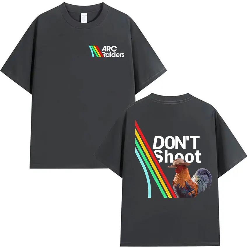 Arc Raiders Geeignet für alle Jahreszeiten Neues Modell Persönlichkeit Kleidung Paare Unisex Übergroßes T-Shirt hohe Qualität Heißes Produkt High-End Luxus